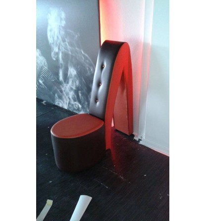 chaussure pouf