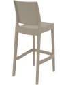 Tabouret chaise haute, MAYA BAR 75 CM