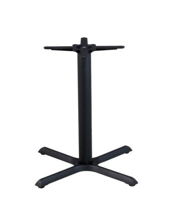 Piètement de table en fonte noir 4 branches