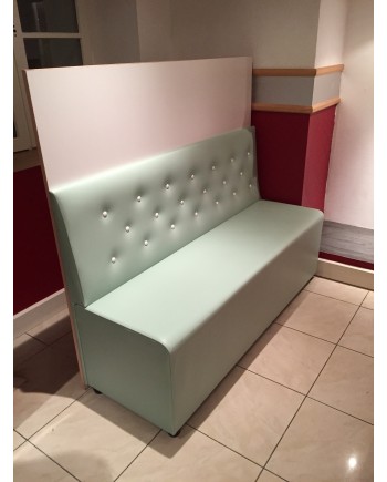 banquette restaurant bicolore