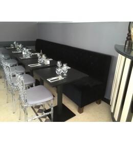 banquette pied bois