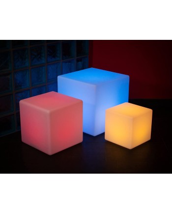 cube lumineux 50x50x50