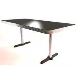 pied double diner hauteur standard