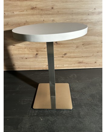 Table complàte pied inox