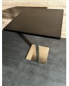 Table complàte pied inox
