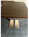 Table complàte pied inox
