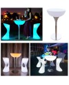 Table lumineuse mange debout