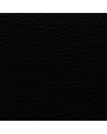 Chauffeuse d'angle 90° - Non Feu M2 - Simili Cuir Noir Grainé